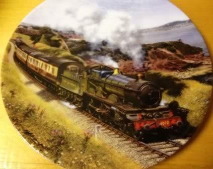 Tresco Abbey. Limited edition Ceramic Plate by B J Freeman Bradex 26-D8-18.1