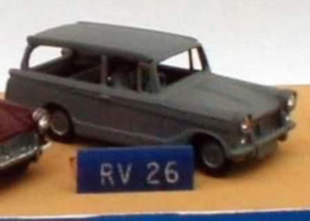 Springside: OO Gauge: Triumph Herald Estate Car Kit