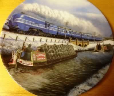 Winter Greeting. Limited edition Ceramic Plate by B J Freeman Bradex 26-D8-20.3