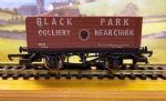 Lima: OO Gauge: 10T PO 7 Plank 'Black Park Colliery' Wagon