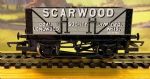Hornby: OO Gauge: 10T 5 Plank PO 'Scarwood Coal Society Limited' Wagon With Load