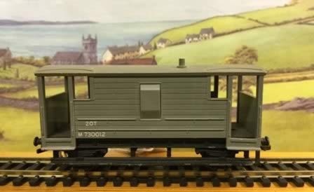 Hornby: Dublo OO Gauge: 20T Brake Van '730012'