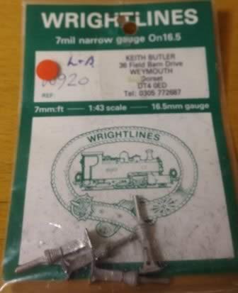 Wright: O Gauge: L&B Couplings
