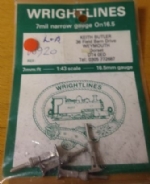 Wright: O Gauge: L&B Couplings