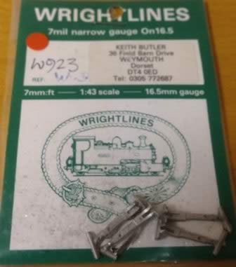 Wright: O Gauge: Couplings