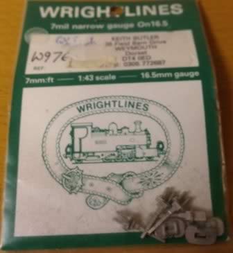 Wright: O Gauge: GM Couplings